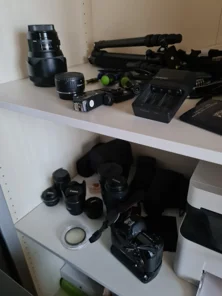 Camera equipment and lenses