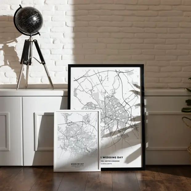 Location Map Prints