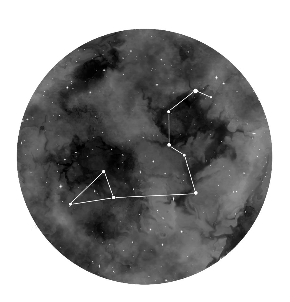 A picture of the Leo constellation.