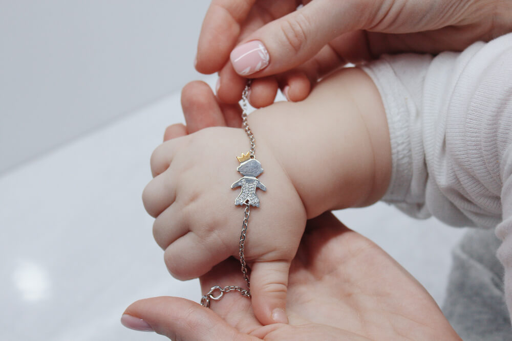 Personalised Jewellery with Baby’s Initials