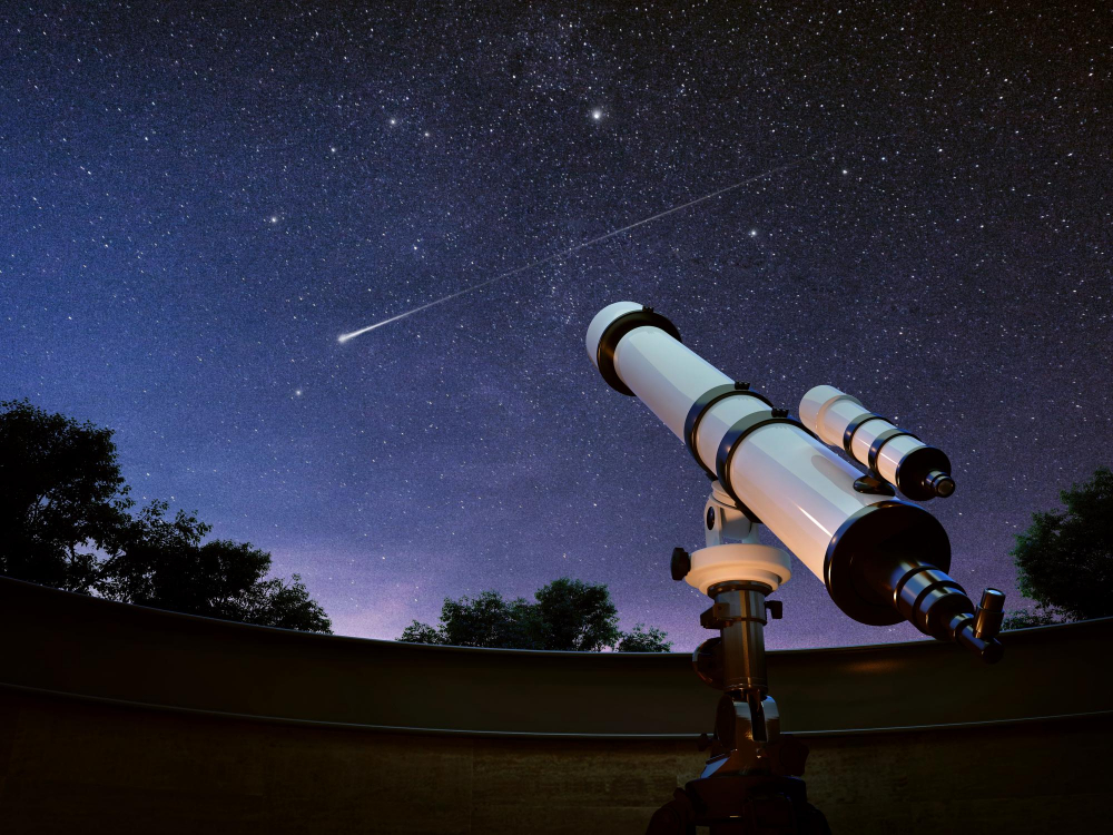 The Andromeda Galaxy and See It Through a Telescope