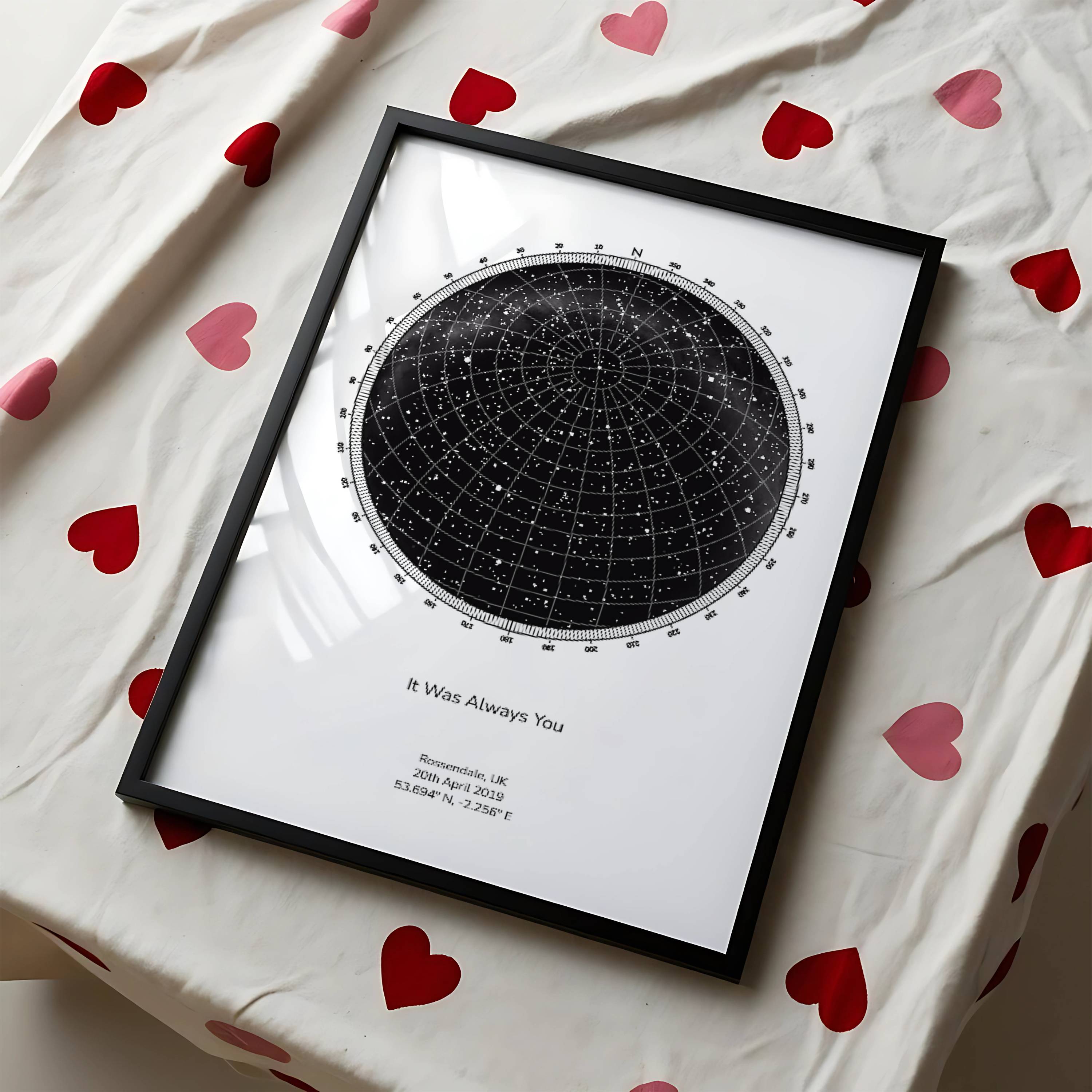 Star Maps Made in Manchester, UK (since 2018)