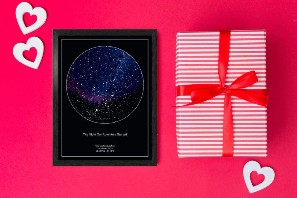 Celebrate Love Why Star Maps are the Ultimate Engagement Gift